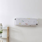 Air Conditioner Dust Cover PEVA Waterproof Wall Mounted AC Protector