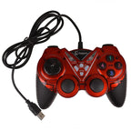 Controller, USB Double Shock Wired Game for PC and Laptop