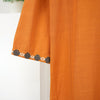 Orange Embroidered