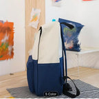 Girls School Bag Set Cat Print Backpack Handbag Lunch Bag Pencil Case