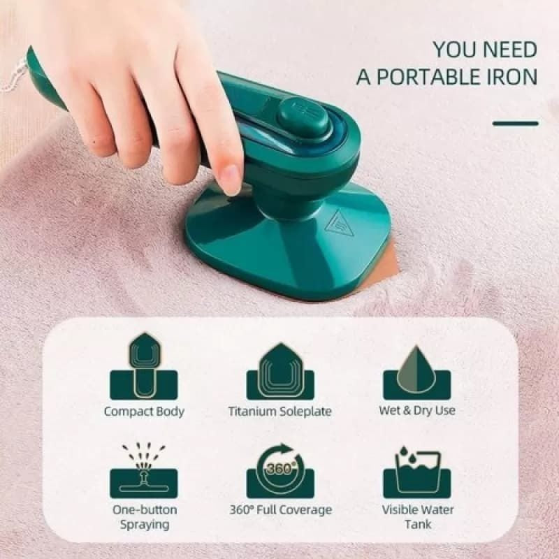 Steam Iron, Powerful Performance with Smooth Glide