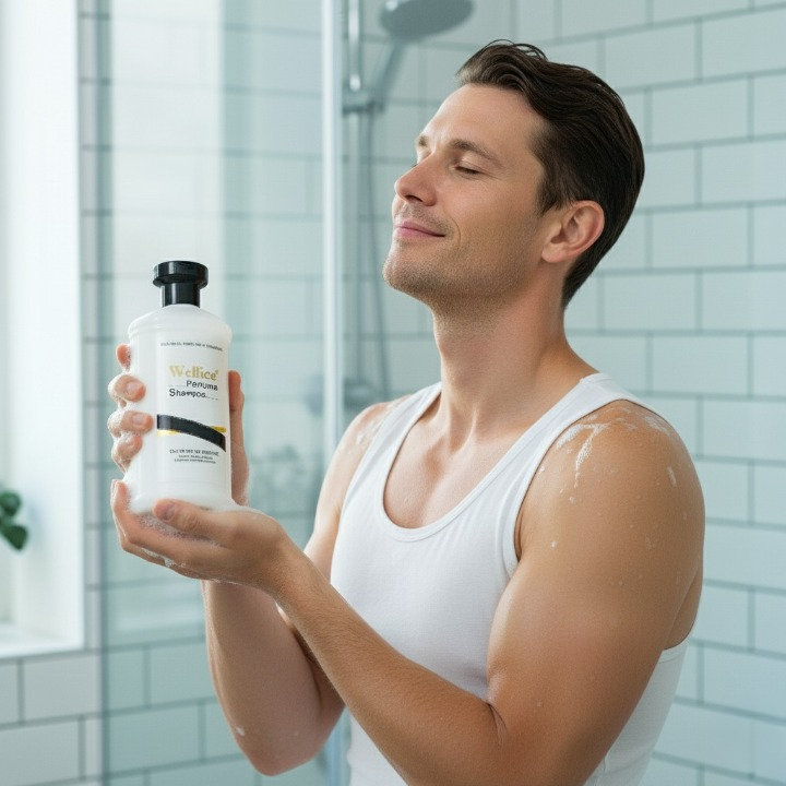 Wellice Romantic Perfume Shampoo, Luxurious Fragrance & Soft Shine