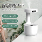 Smooth Sailing Antigravity Humidifier with Water Drop Light Effect