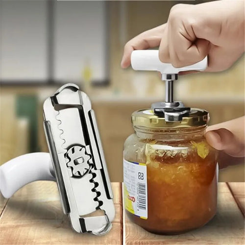 Cap Opener, Stainless Steel Multi Function Bottle, for Kitchen Use
