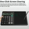 2-in-1 Calculator with LCD Writing Tablet, Foldable Portable Device, for School & Office
