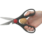 Multifunctional Kitchen Scissors – Stainless Steel Blades (Random Color)