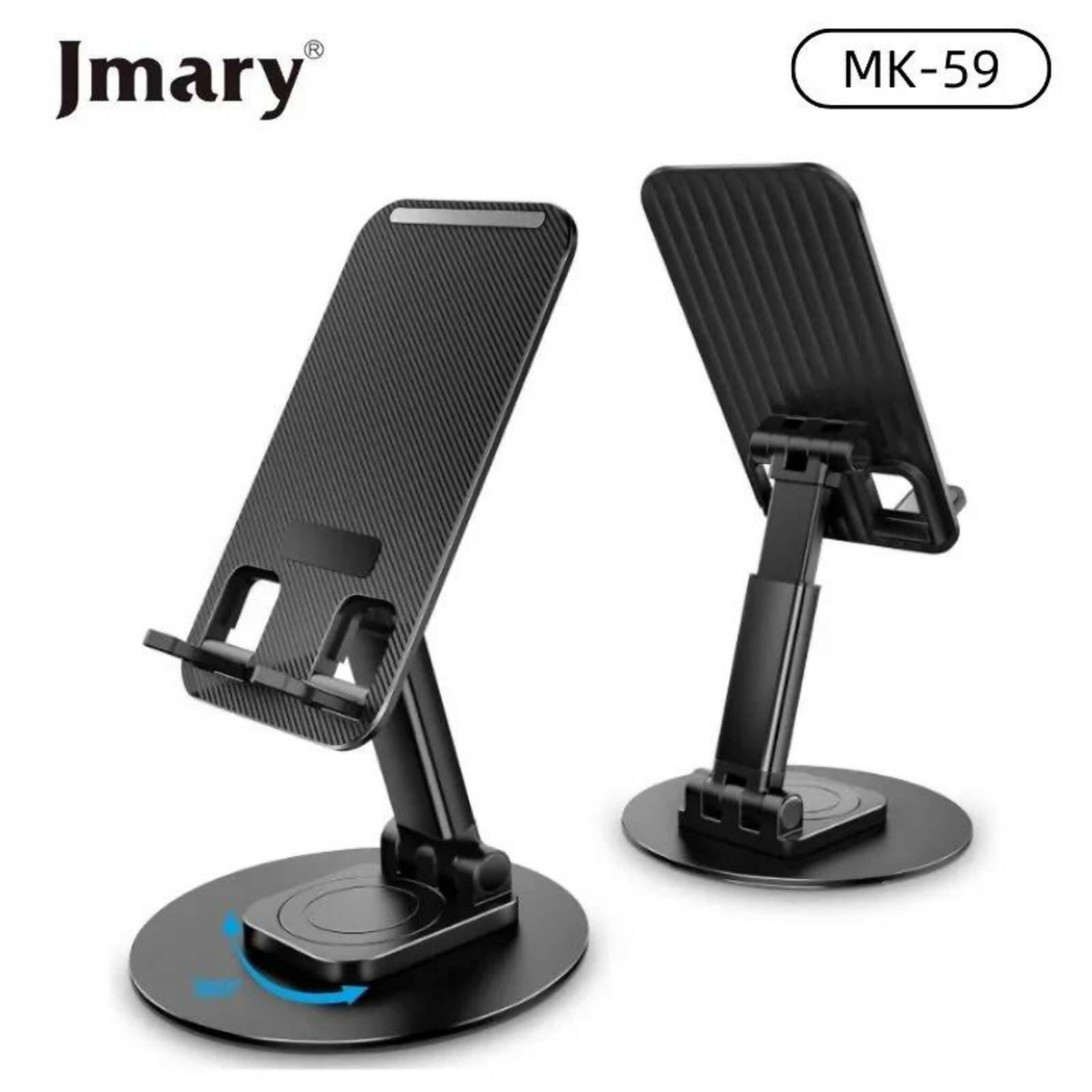 Brand: Jmary Bigest Desktop Mobile Holder With 360 Rotation Material: Stainless Steel