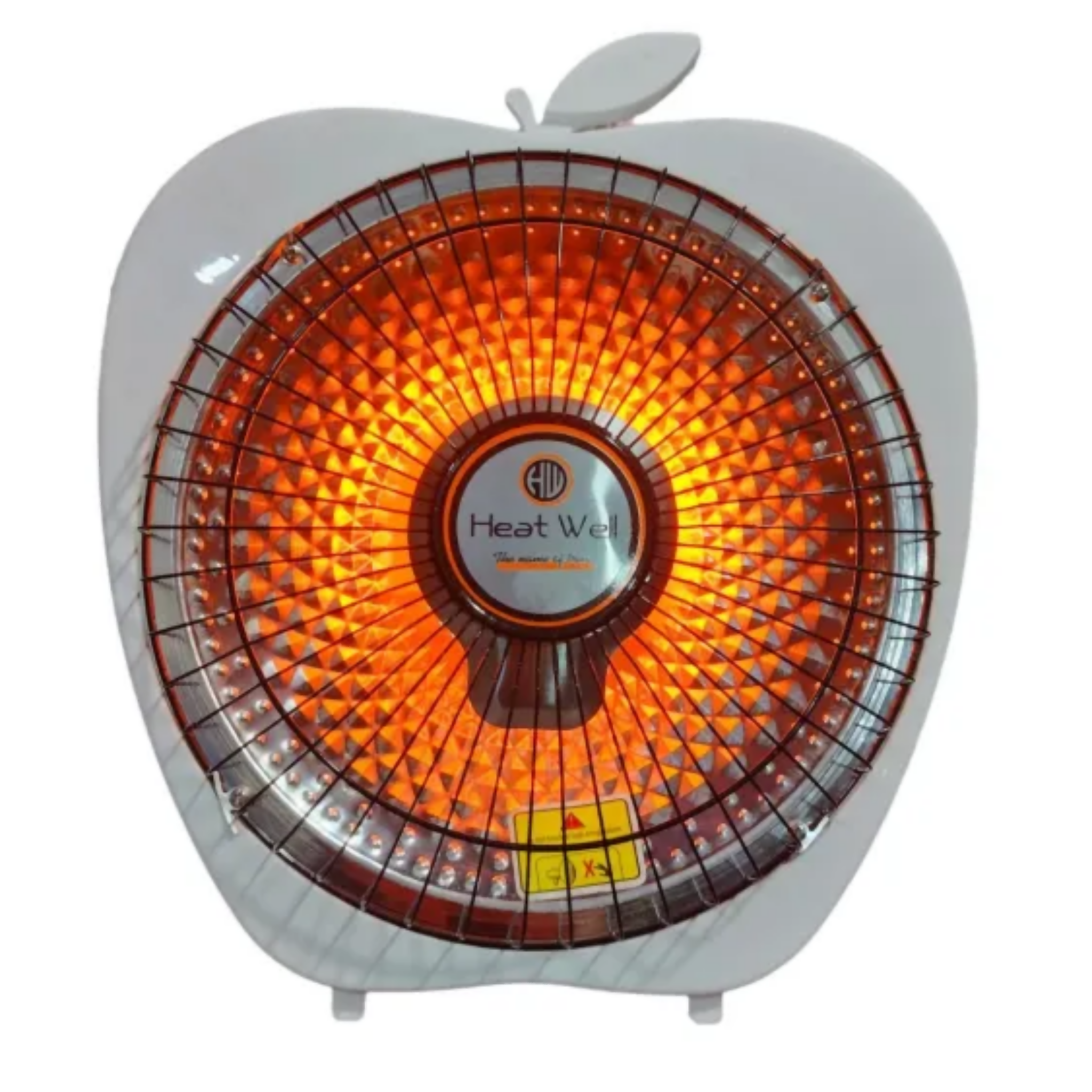 Carbon Halogen Electric Dish Heater Room Heater Apple Shape 300/600 Watts
