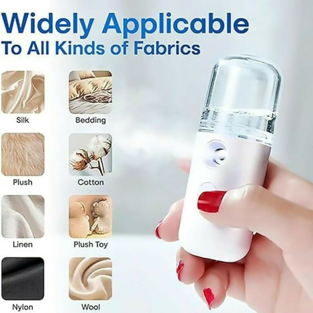 Nano Facial Mist Sprayer, Portable USB Rechargeable & Instant Hydration