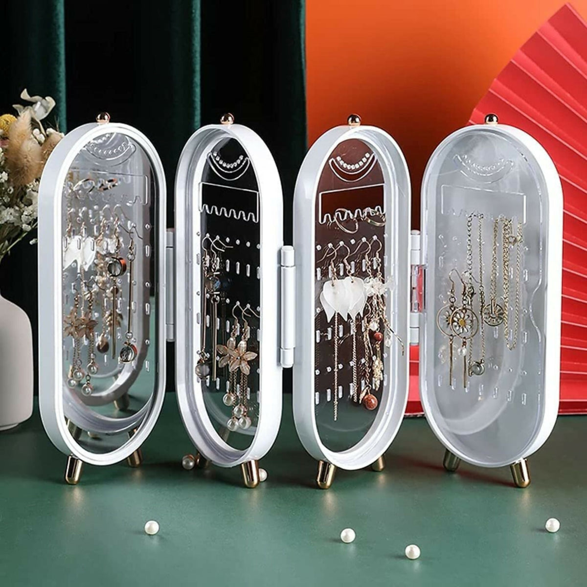 Jewellery Box Organiser with Mirror