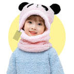 Kids Winter Panda Wool Cap