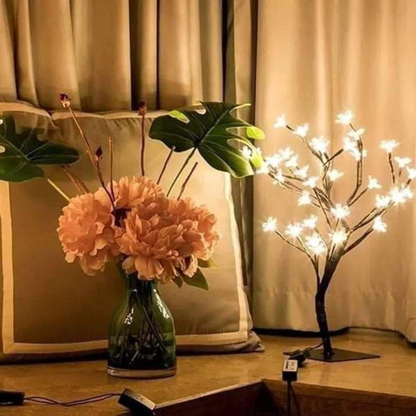 LED Table Lamp, Cherry Blossom, Decorative Light for Home Party