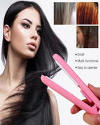 Mini Portable Hair Straightner,Air Smooth, Silky, Frizz-free And Healthy