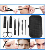 Nail Clipper, Professional Set with Leather Case for Hand Foot Care