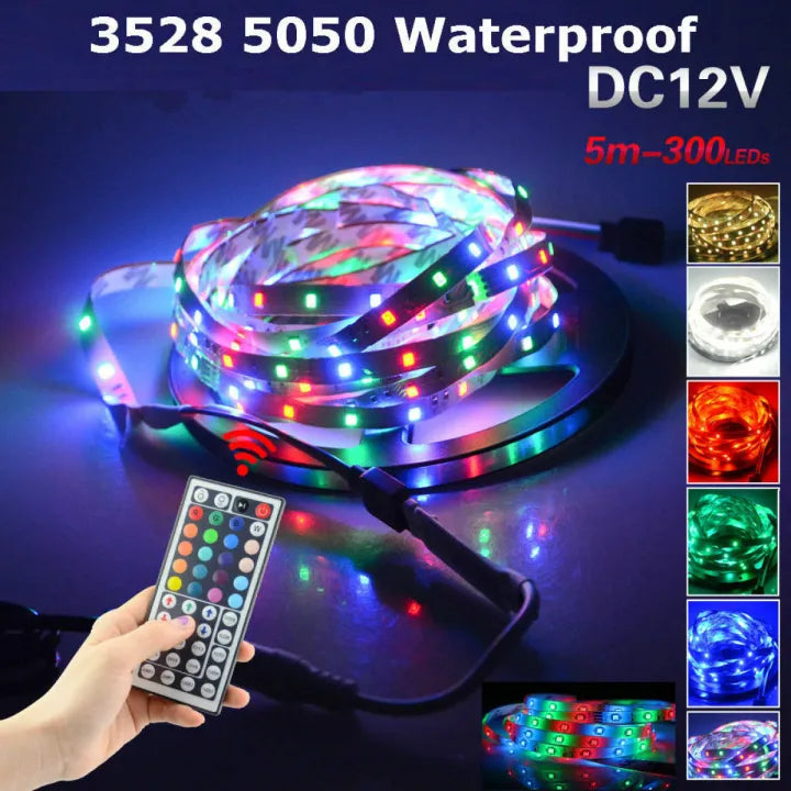 RGB LED Strip Light 5050 7FT Multicolor SMD Decorative Light