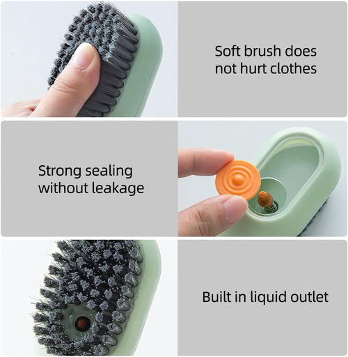 Liquid Dispenser Cleaning Brush PP Multifunction Scrub Brush