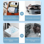 Washing Machine, Mini  Portable Ultrasonic Turbine Washer