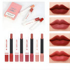 4-in-1 Matte Lipstick Set – Long-Lasting & Smooth Finish