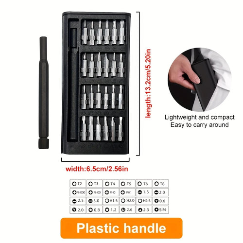 Precision Mini Magnetic Screwdriver Set