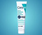 CeraVe Acne Foaming Cream Cleanser – 4% Benzoyl Peroxide Treatment 120ml