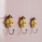Sanrio Wall Hook, Cute & Durable Cartoon Wall Hanger for Keys