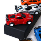 Vintage Style Pull Back Ca,  Multicolor Toy Cars - Set 12 Pieces