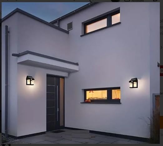 Solar Wall Light Outdoor Waterproof LED Garden Lamp
