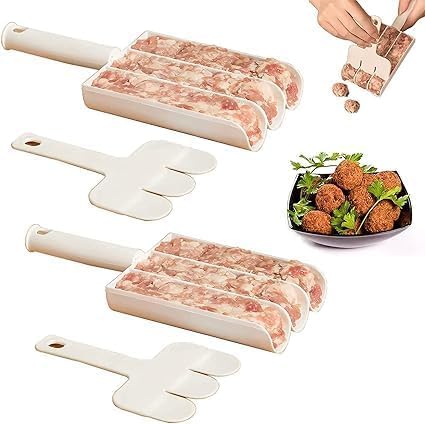 Multi-Function Meatball Maker, Non-Stick Scoop for Rice, Cake & Ice Cream Balls