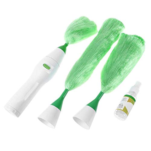 Go Duster, Battery Operated with Rotating Dust Cleaning Heads