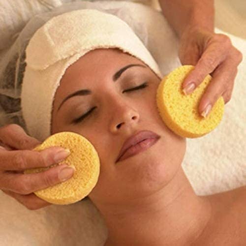 Face Cleansing Sponge Pads Soft Exfoliating Makeup Sponges - 12 Pcs