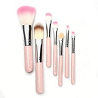 Kitty Style Brushes, Makeup,  7 Piece Makeup Brush Kit with Synthetic Bristles