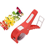 5-Blade Veg Cutter, Ultimate Precision Slicing for Chilly, Lady Fingers & More