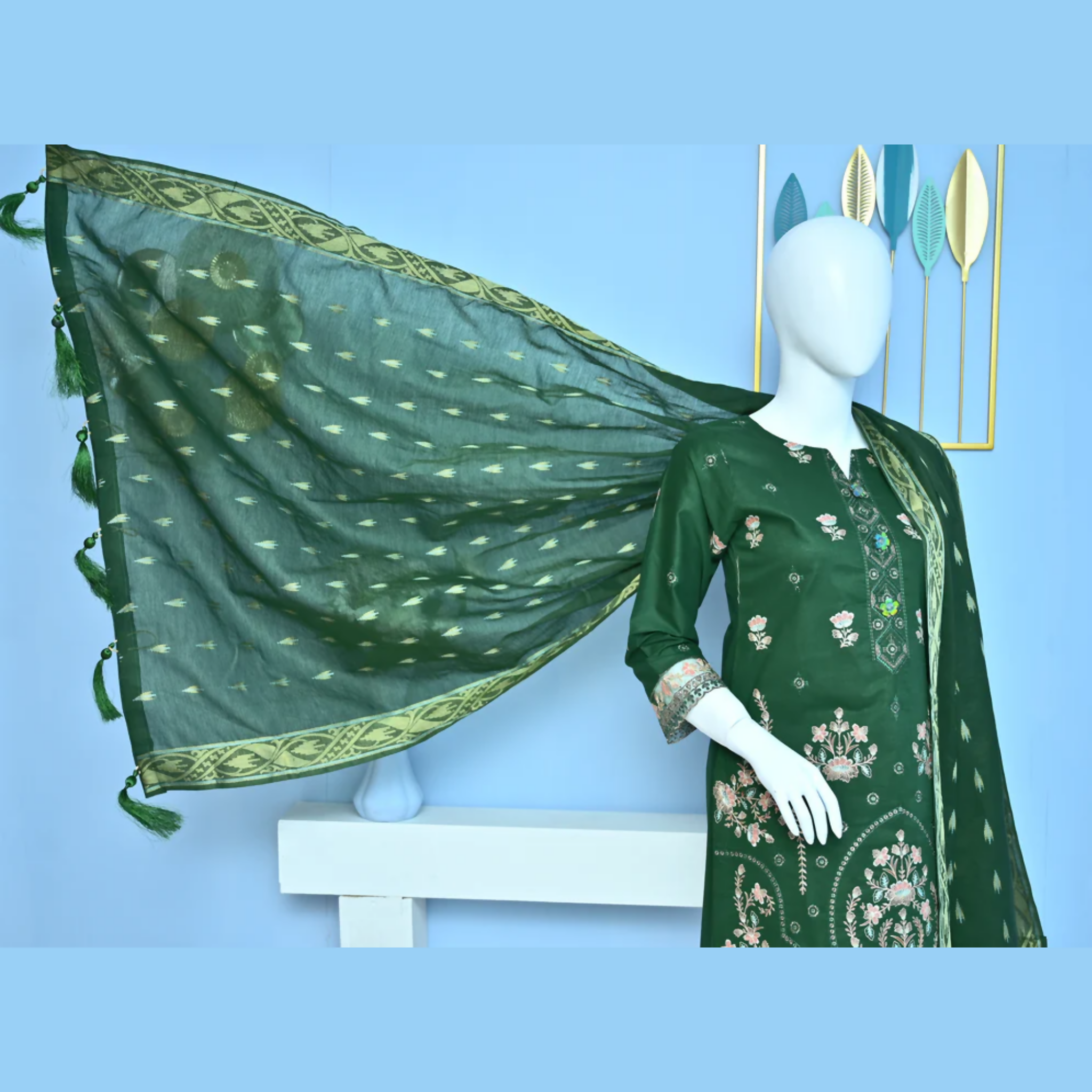 Stitched Suit, Luxury Lawn Embroidered & Comfortable Wear, for Women