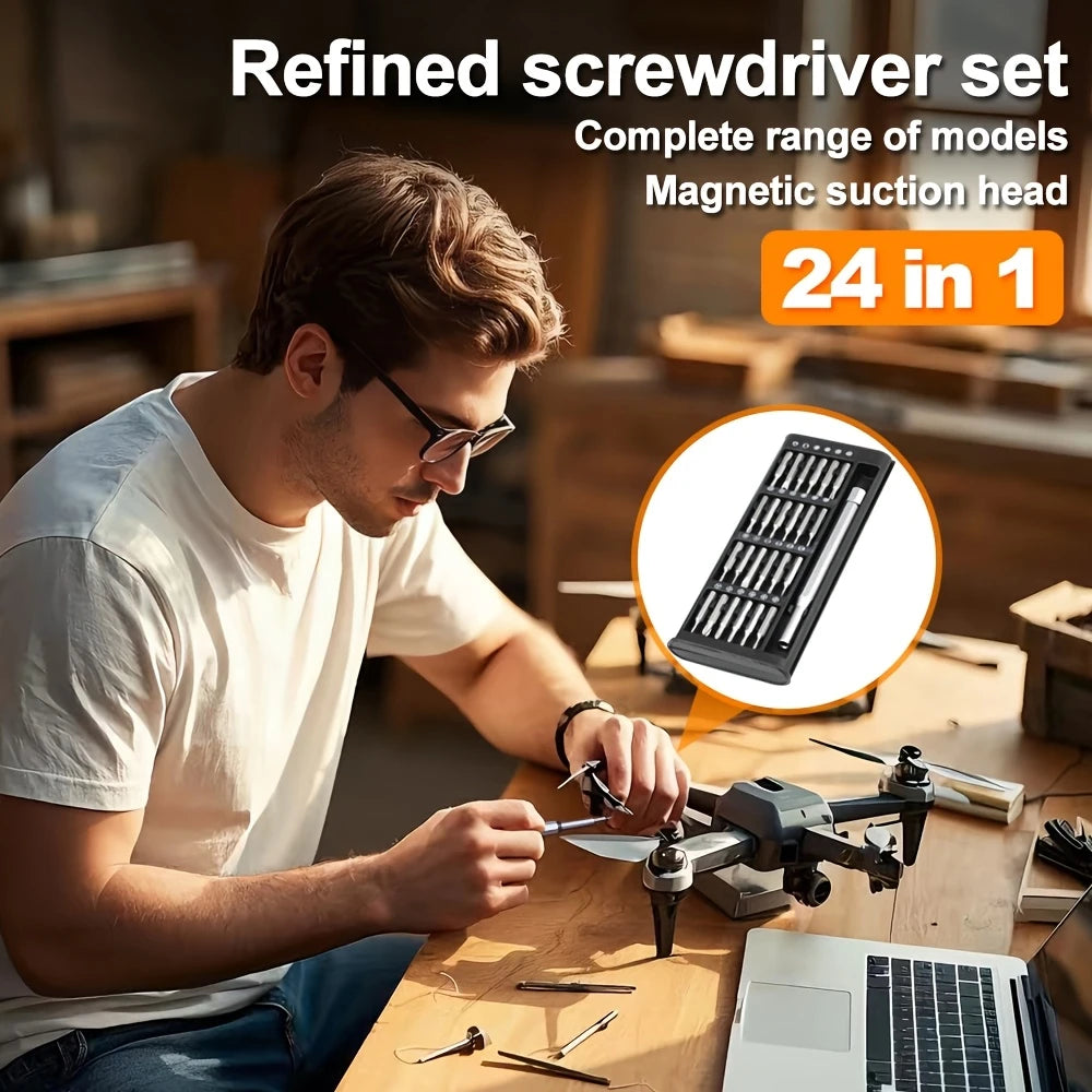 Precision Mini Magnetic Screwdriver Set