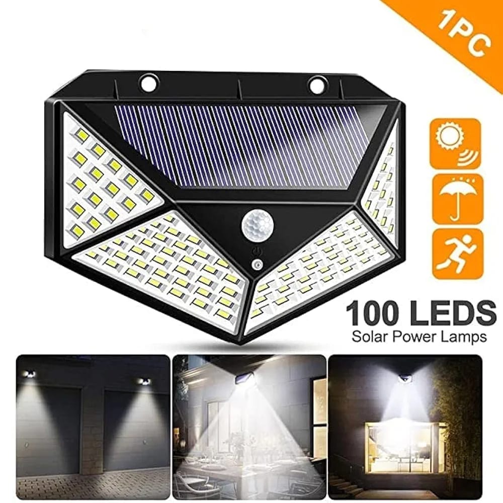 Solar charging Led Induction Motion sensor wall lamp for Outdoor Garden Courtyard