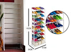 Shoe Rack, 10 Layer Storage Organizer, Lightweight Durable