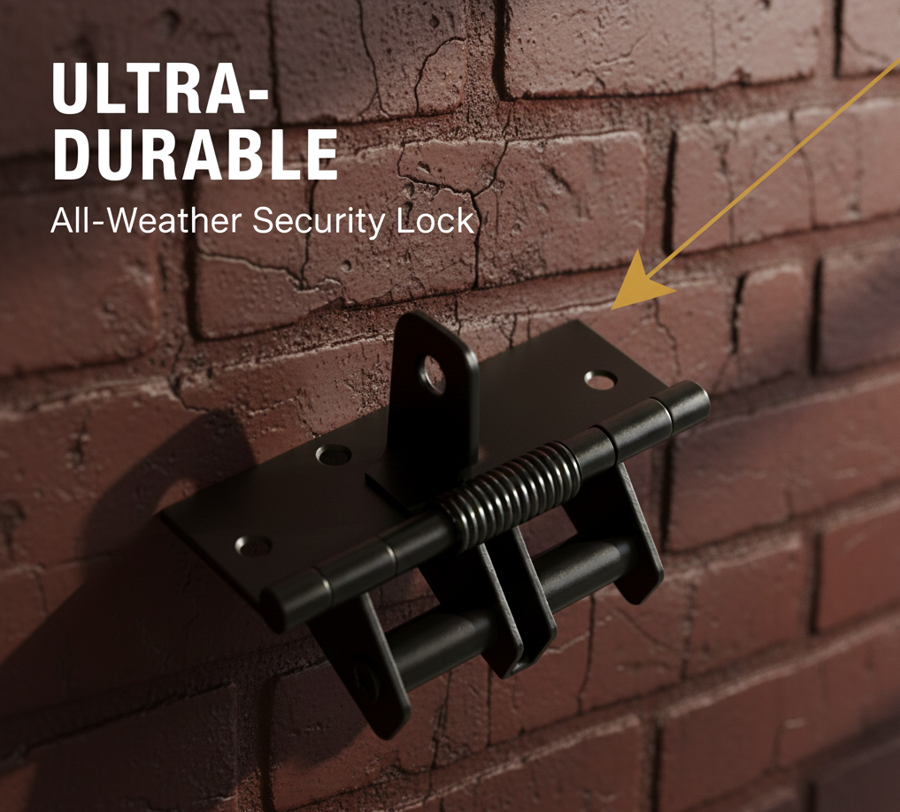 Automatic Self-Closing Spring Hinge – Heavy Duty Door Closer
