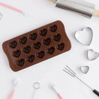 Silicone Chocolate Mold Set, Non-Stick Baking & Freezing Mold