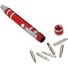 Precision Screwdriver Set, 8-in-1, Magnetic Tip, Alloy Handle, Multi-Function Etching Tool