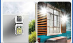 Solar Induction Wall Lamp Motion Sensor Outdoor Garden Light