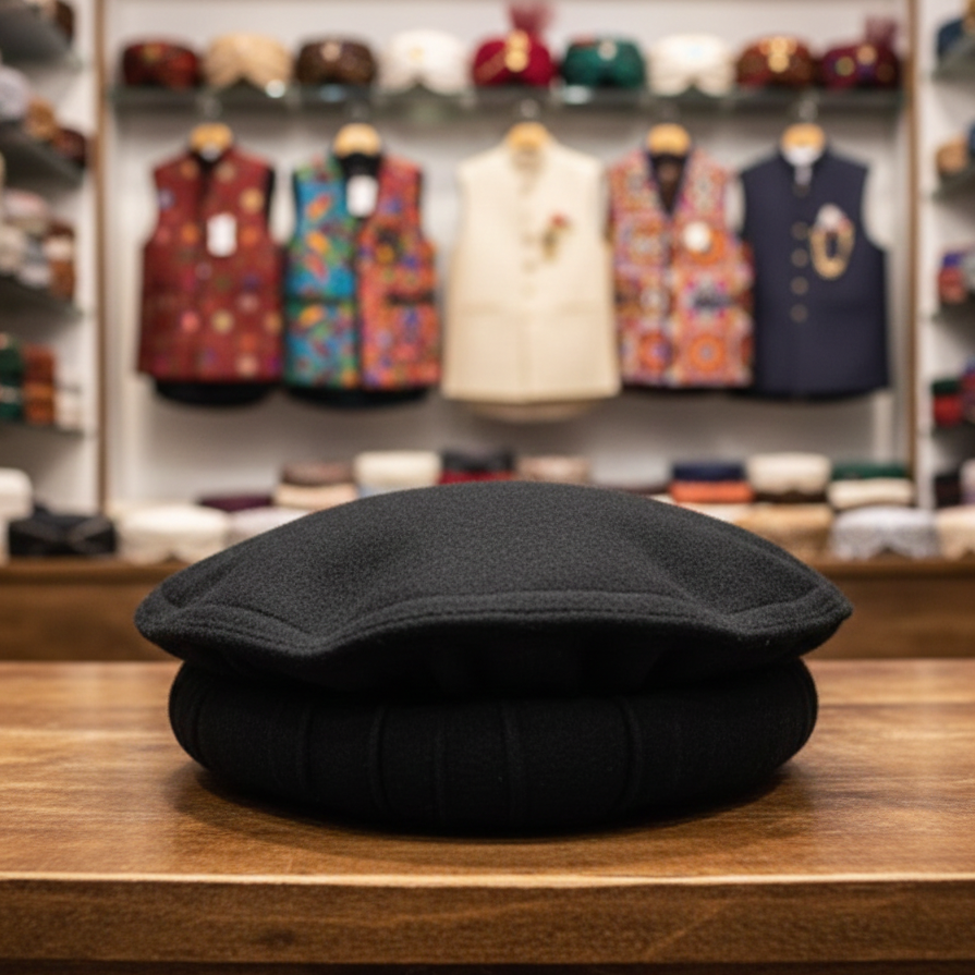 Peshawari Cap Traditional Elegant Style for Men