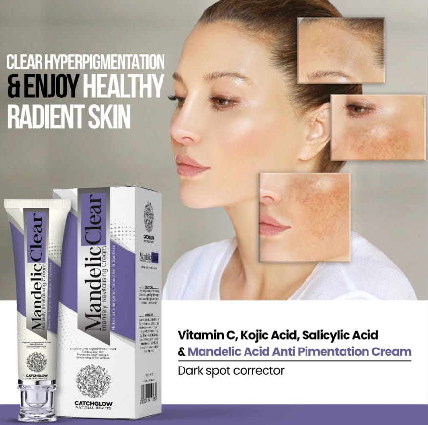 Catchglow Mandelic Clear Revitalising Cream – Bright & Smooth Skin