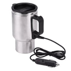 12 Volts 450ML Heated Travel Mug coffee/Tea/Soup cup car charging Electric kettle