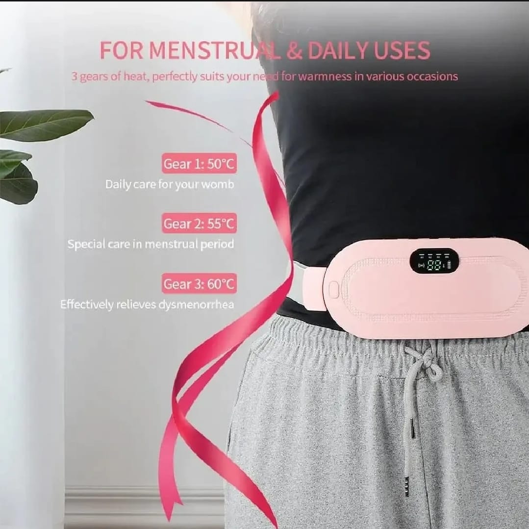 Portable USB Rechargeable Heating Pad with Massage