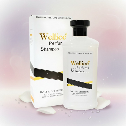 Wellice Romantic Perfume Shampoo, Luxurious Fragrance & Soft Shine