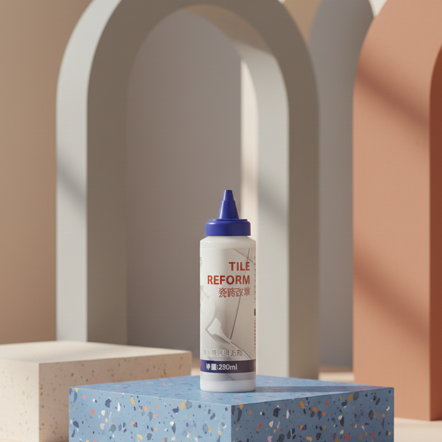 Tile Reform Grout Restorer & Sealer, Large Bottle for Quick Tile Gap Repair - 280ml