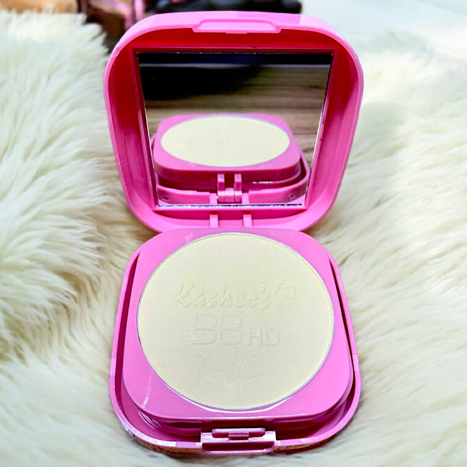 Kashees BB HD Matte And Poreless 2 In 1 Face Powder – Flawless Lightweight And Long Lasting Compact For Smooth And Radiant Skin