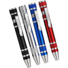 Precision Screwdriver Set, 8-in-1, Magnetic Tip, Alloy Handle, Multi-Function Etching Tool