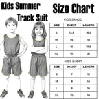 Kids Sando and Shorts Track Suit 2 Pcs Set – LARGE