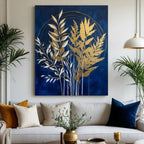 Leafs Design Stickytiles Frame Providing Stylish Natural Pattern Elegant Modern Appearance - 12*16